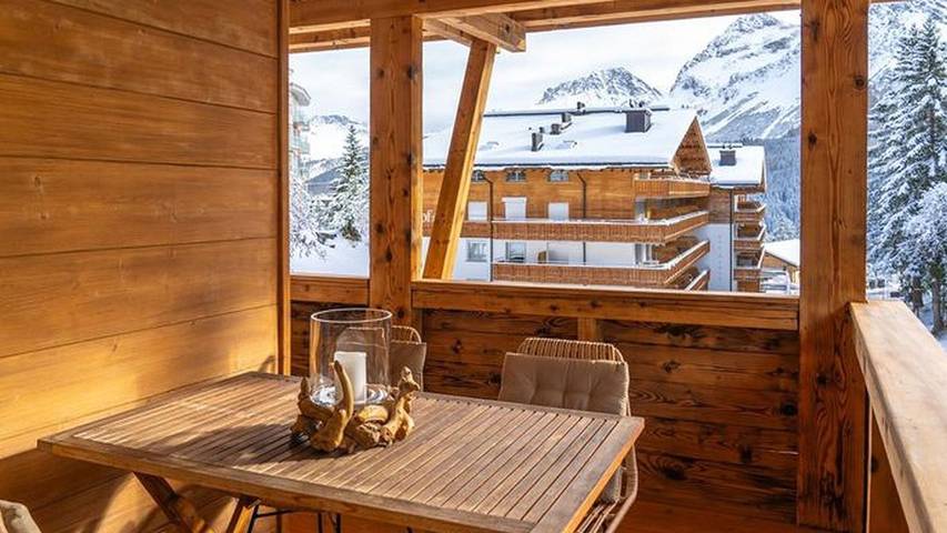 Ferienwohnung für 4 Personen, mit Balkon in Graubünden - 4