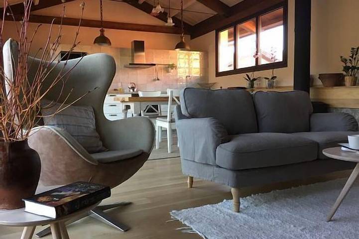 Gîte pour 3 personnes, avec Balcon et Jardin