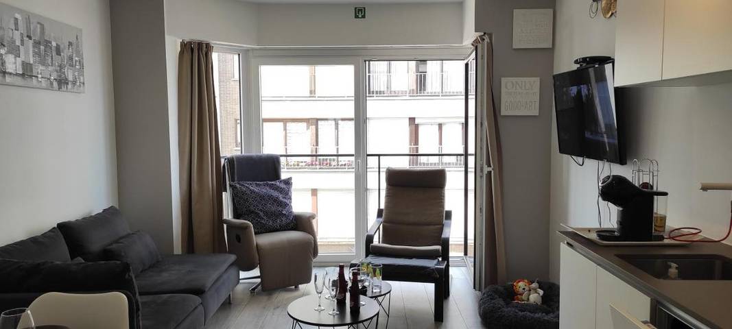 Ferienwohnung für 4 Personen, mit Ausblick und Balkon, mit Haustier in De Panne - 2