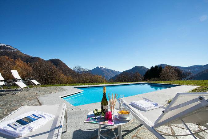 Villa Intelvi in Gemeinde Cerano d'Intelvi, Comer See