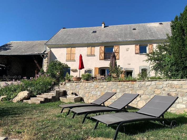 Maison de vacances pour 8 personnes, avec Terrasse ainsi que Jardin et Vue