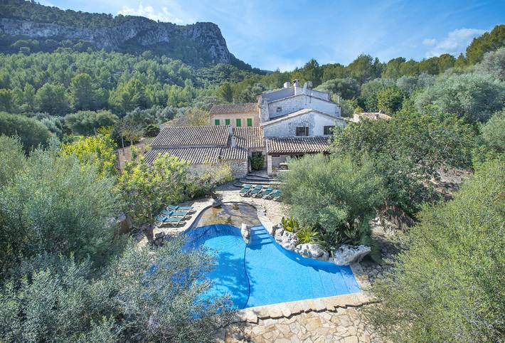 Finca für 9 Personen, mit Ausblick und Garten - 1