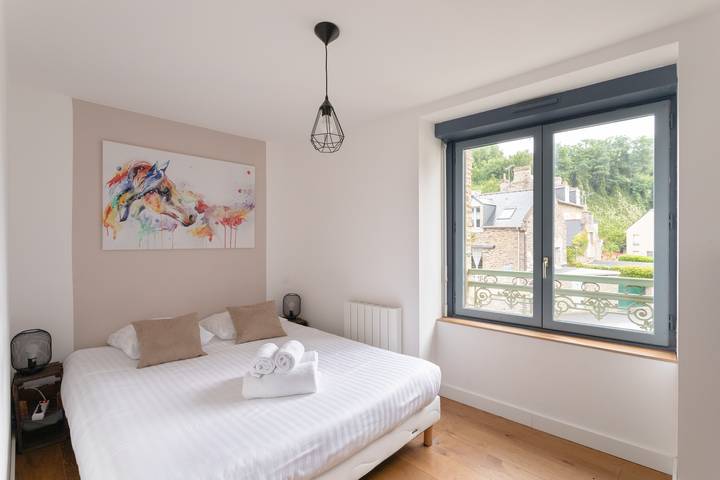Appartement entier, Le Large - Bel appartement pour 6 avec vue mer in Cancale, Baie du Mont-Saint-Michel