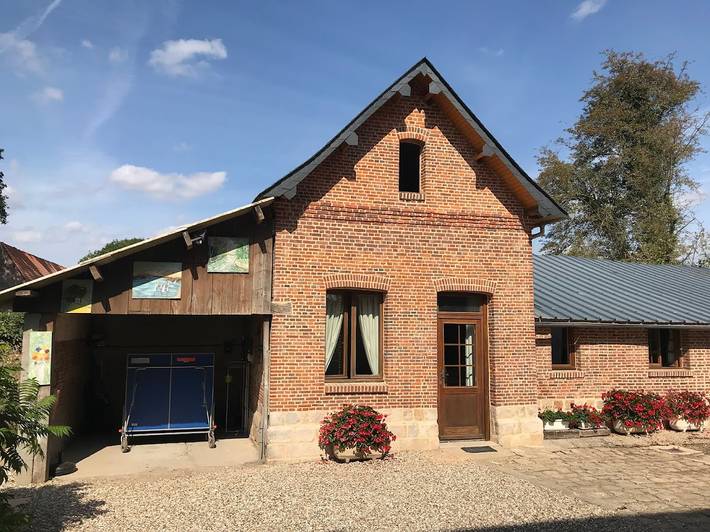 Gîte pour 4 personnes, avec jardin, animaux acceptés dans Canville-les-Deux-Églises