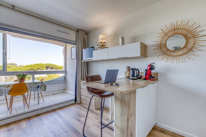 Studio pour 4 personnes, avec jardin et bassin pour enfant dans l' Hérault - 2