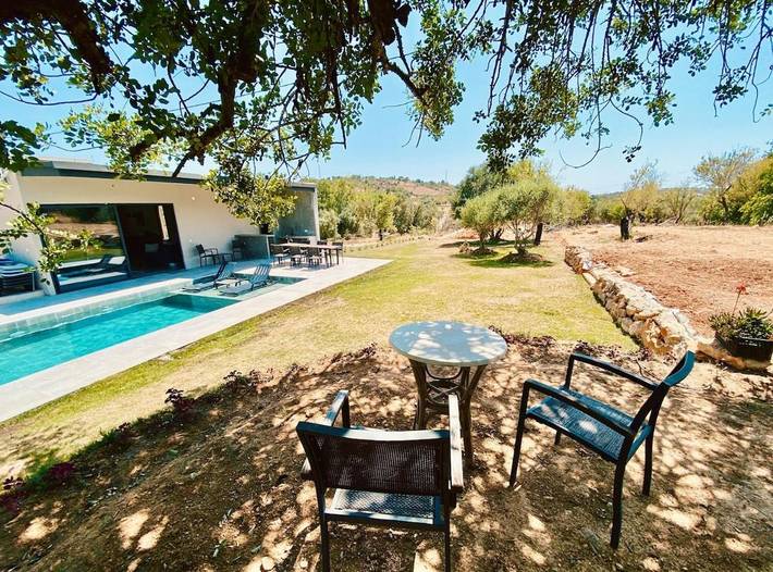Casa rural para 10 personas, con terraza además de jardín y piscina en Paderne - 4