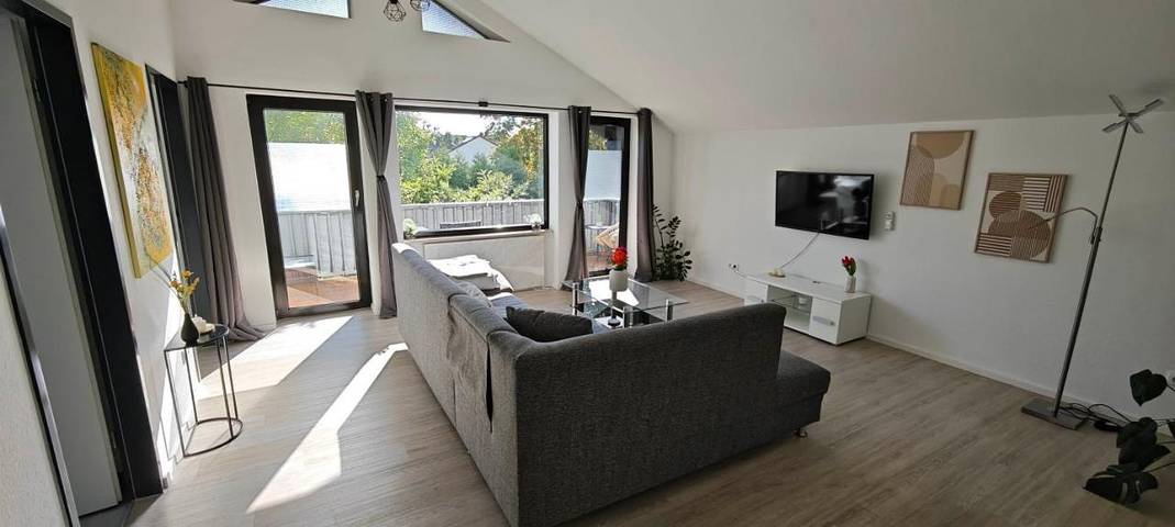 Ferienwohnung für 5 Personen, mit Balkon und Terrasse sowie Ausblick in Strullendorf - 4