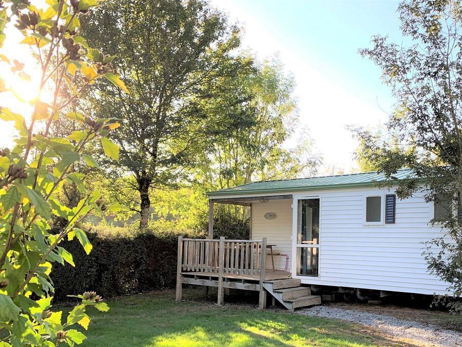 Flower Camping Côté Lac - Mobilheim 4 personen - Relax Komfort in Verruyes, Deux-Sèvres