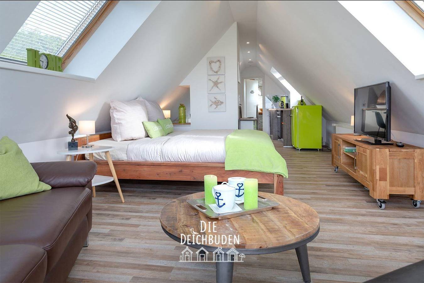 Ganze Ferienwohnung, Bude 1 in Büsumer Deichhausen, Dithmarschen