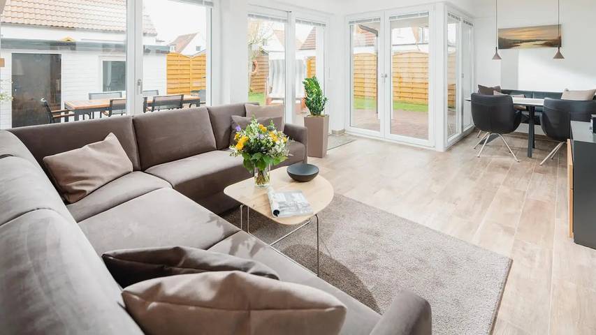 Ferienhaus für 5 Personen, mit Garten