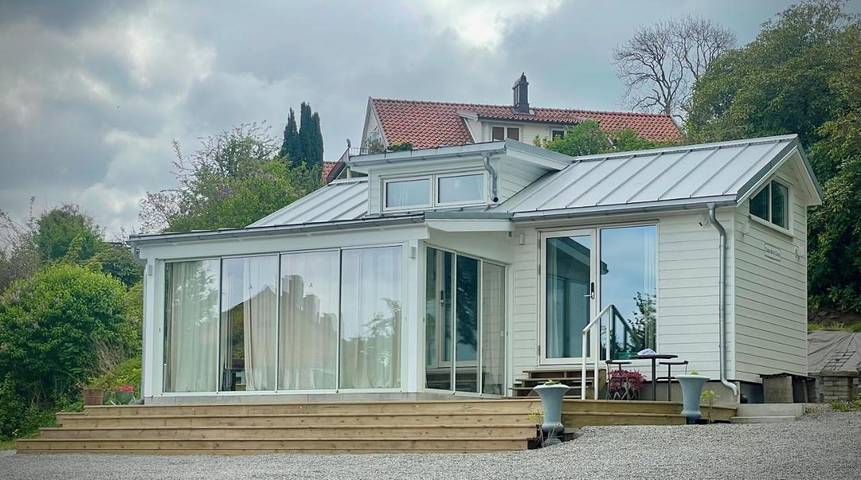 Ferienhaus für 4 Personen, mit Ausblick und Garten in Bastad