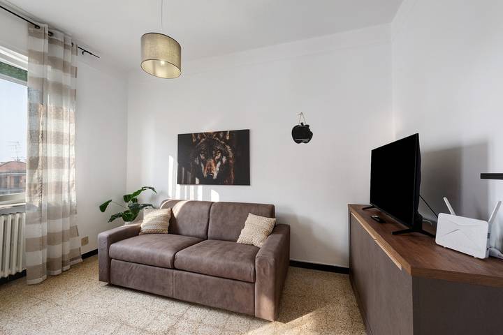 Gîte pour 4 personnes, avec Balcon à Verceil