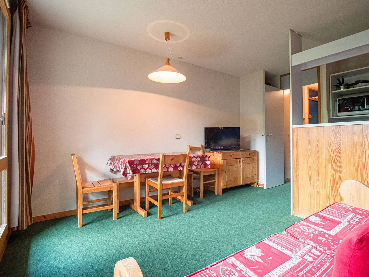 Ganze Wohnung, 2-Zimmer-Wohnung in Pistennähe mit Balkon, Haustiere erlaubt in Valmorel, Les Avanchers-Valmorel