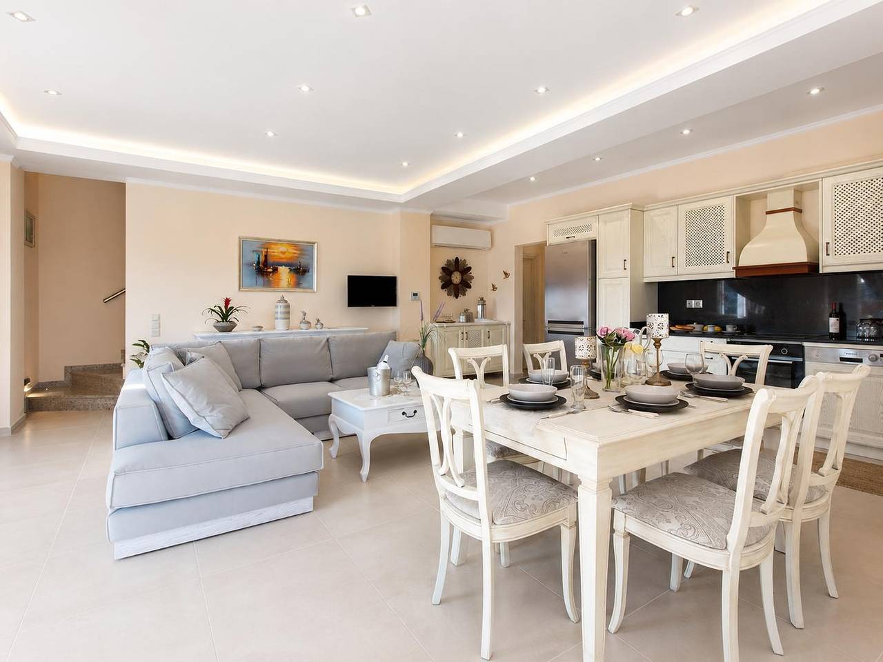 Villa voor 6 personen met uitzicht op zee in Kalami, Corfu