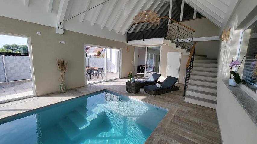 Villa pour 4 personnes, avec jardin ainsi que piscine et jacuzzi en Alsace - 4