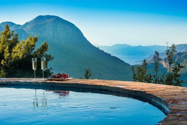 Willa dla 4 osób, z ogród i taras w Muğla