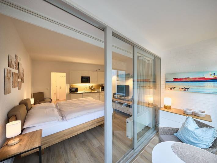 Hütte für 2 Personen, mit Balkon in Cuxhaven - 4