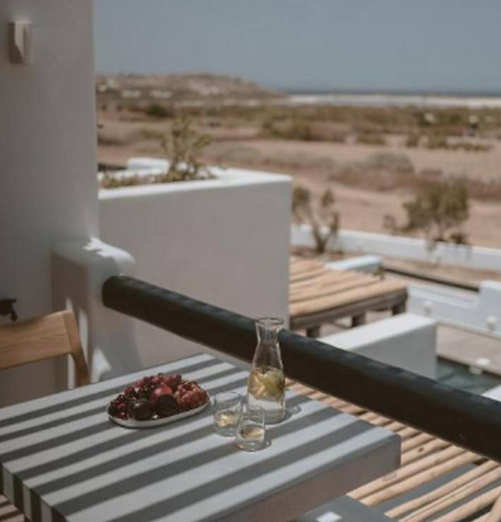 Location de vacances pour 2 personnes, avec Vue sur l’océan ainsi que Balcon et Terrasse dans Agia Anna - 2