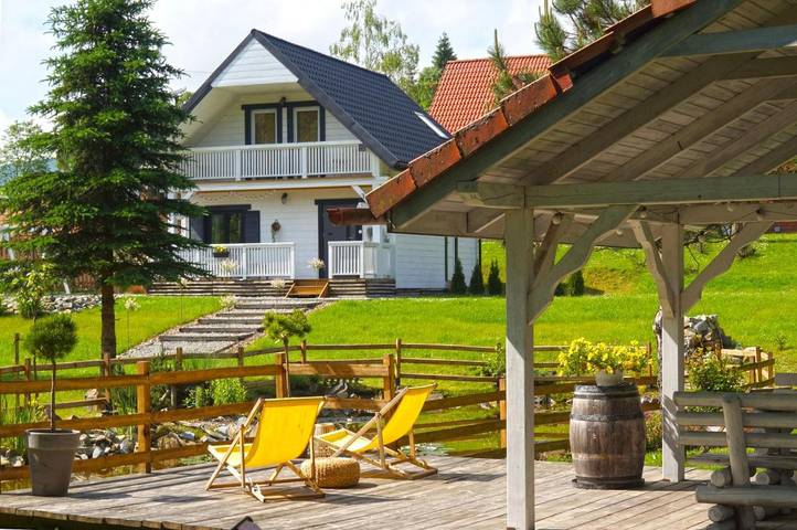 Domek letniskowy dla 4 osób, z ogród, zwierzęta dozwolone w Podkarpacie