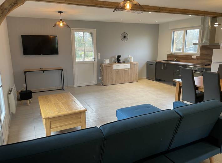 Location de vacances pour 6 personnes, avec terrasse et jardin dans l' Eure - 3