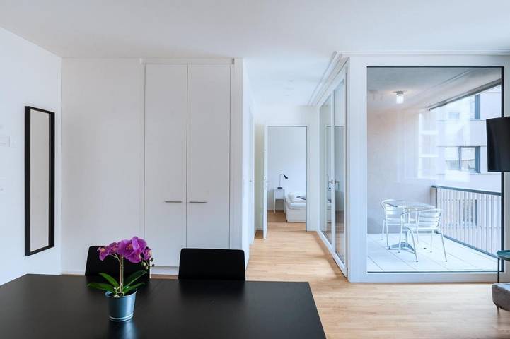 Ferienwohnung für 4 Personen, mit Balkon, mit Haustier in Basel