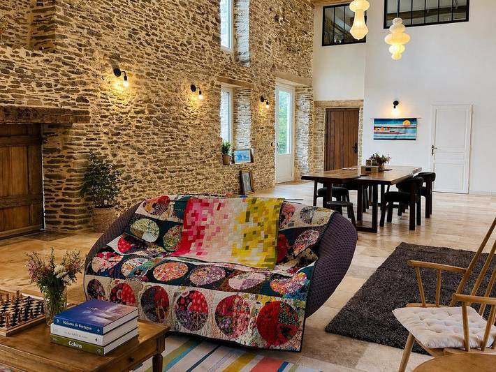 Gîte pour 2 personnes, avec jardin et vue, animaux acceptés à Saint-Lô