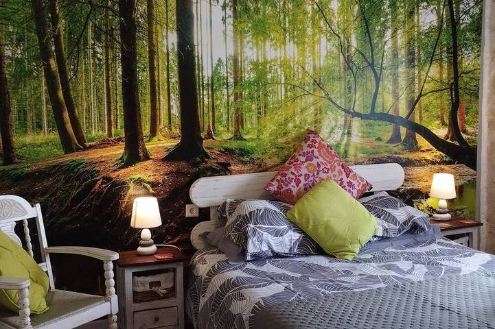 Gîte pour 4 personnes, avec piscine et jardin à Junhac - 2