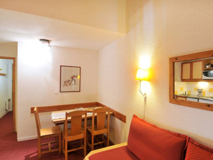 Estudio entero, Estudio acogedor con literas, terraza, se admiten mascotas in Bellentre, La Plagne-Tarentaise