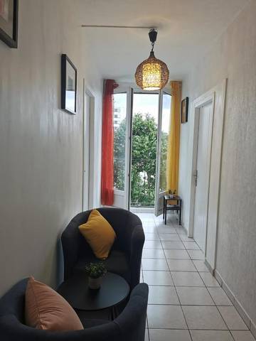 Gîte pour 4 personnes, avec vue et jardin à Orvault
