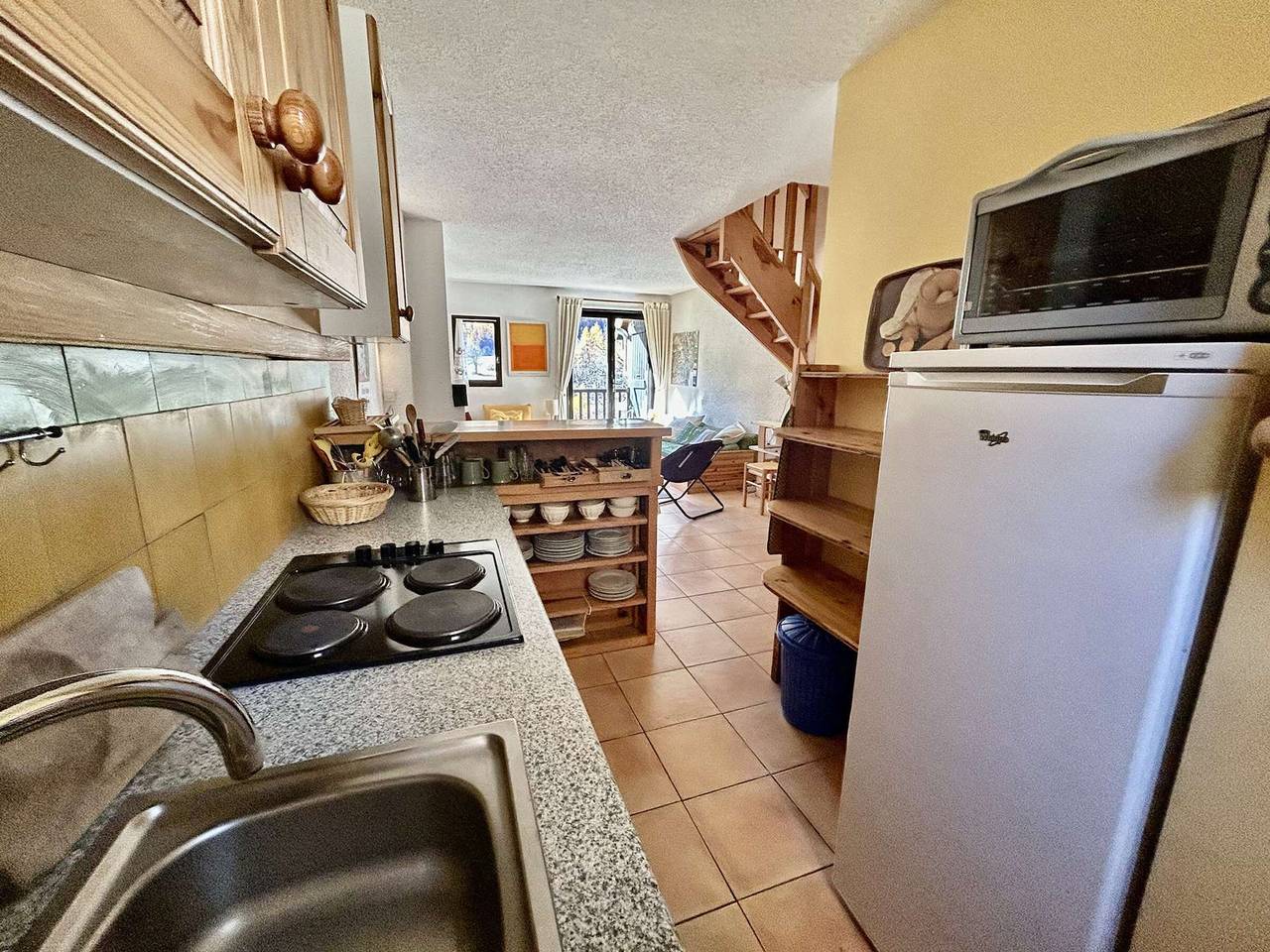 Apartamento entero, Apartamento 3 piezas 7 pers con parking en Monêtier-les-Bains in Le Monêtier-les-Bains, Serre Chevalier