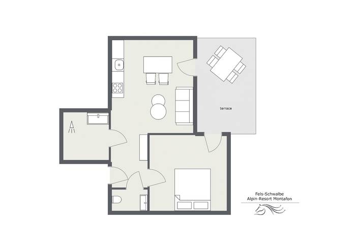 Gîte pour 4 personnes, avec terrasse, animaux acceptés à Sankt Gallenkirch - 2