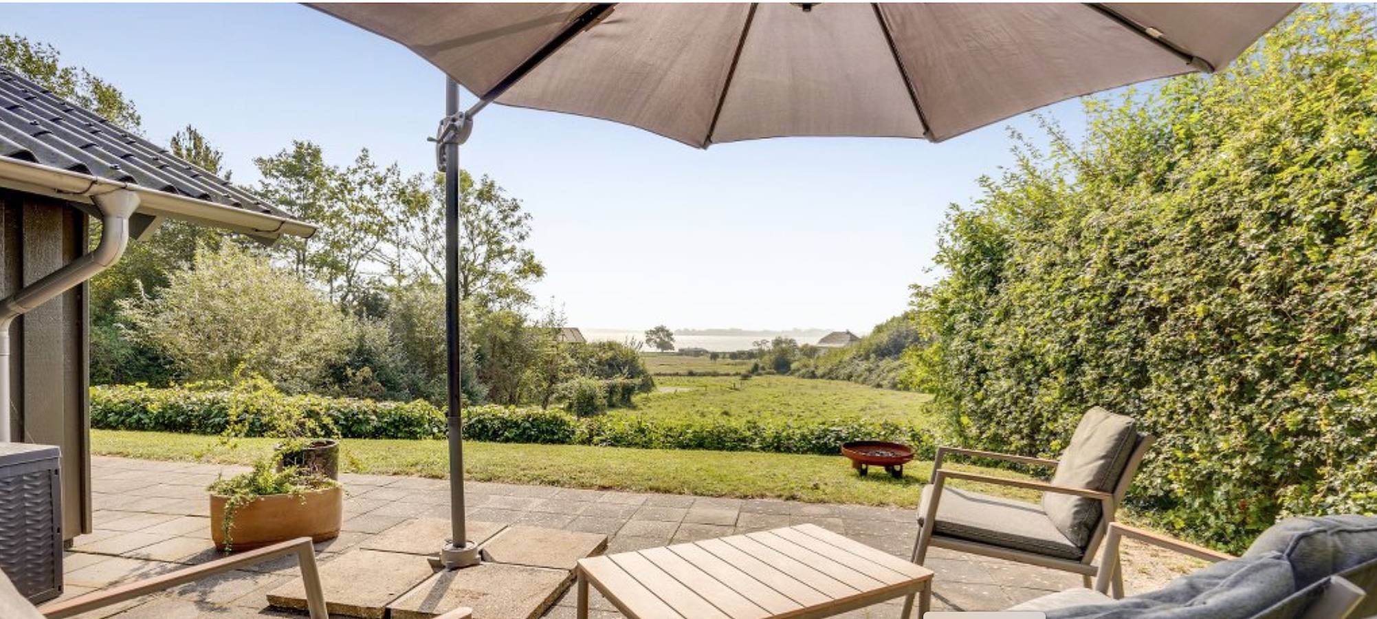 Schöner versteckter Schatz mit Aussicht in Rendbjerg, Flensburger Förde (Dänemark)
