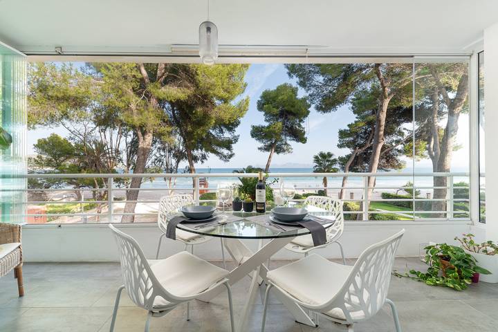 Ferienwohnung mit Meerblick für 4 Personen, mit Terrasse in Alcúdia