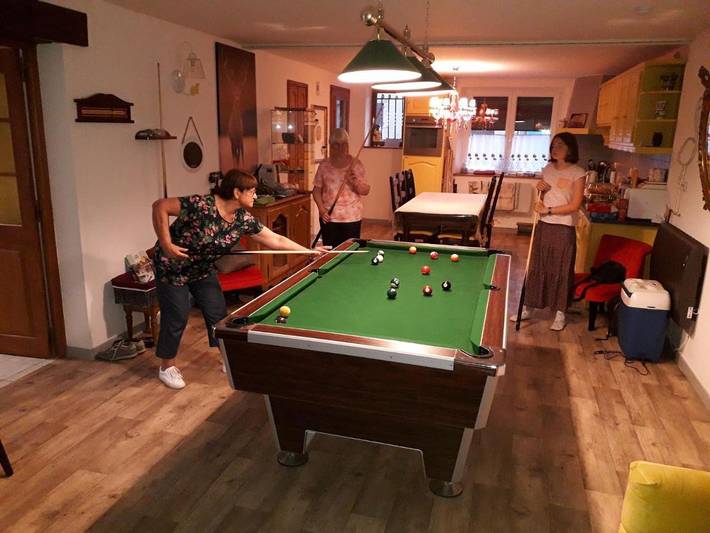 Location de vacances pour 8 personnes, avec sauna ainsi que jardin et vue dans Moulins-Saint-Hubert