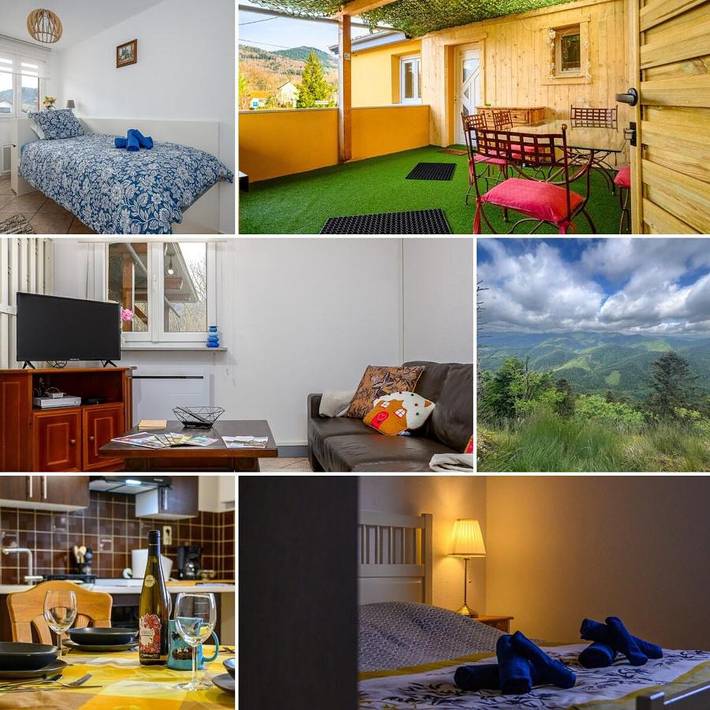 Gîte pour 5 personnes, avec terrasse et vue à Masevaux - 2