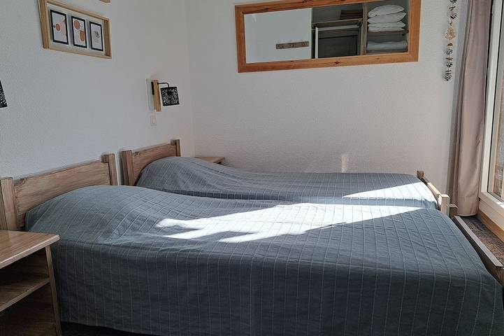 Ganze Wohnung, 2 Rooms 35m² 4 Pers with Wifi covered parking at the foot of the lifts in Vénosc, Les Deux Alpes