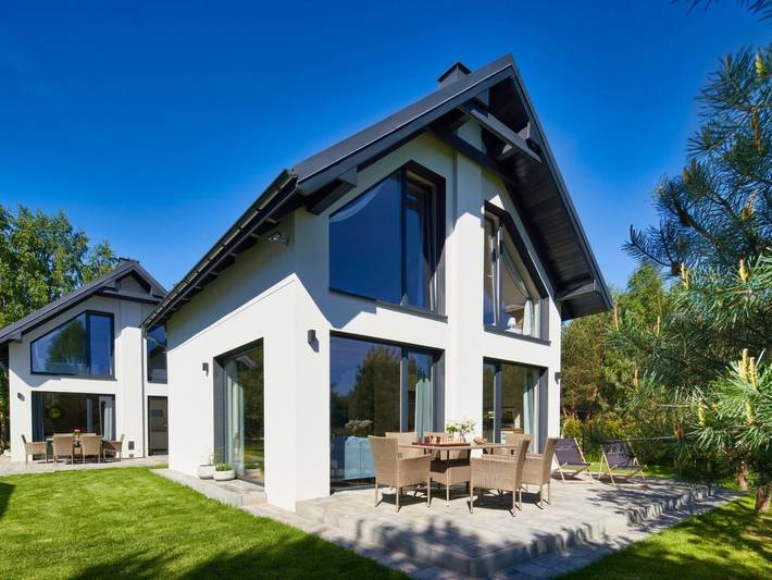 Ferienhaus für 4 Personen, mit Garten