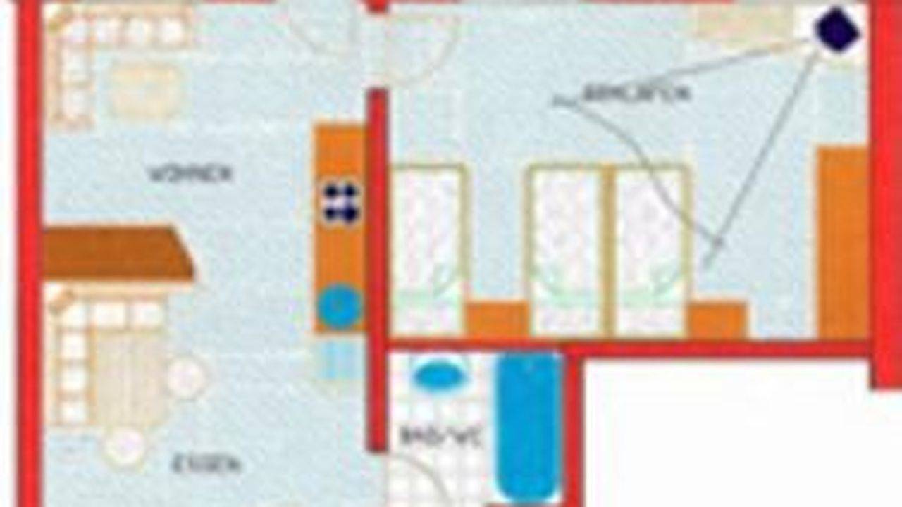 Ganze Ferienwohnung, Ferienwohnung für 3 Personen (35 m²) in Obergurgl in Obergurgl, Ötztaler Alpen