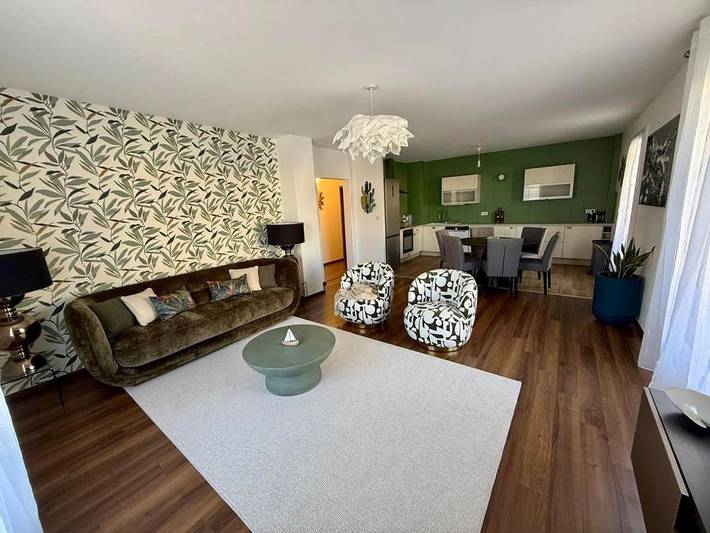 Gîte pour 6 personnes, avec terrasse et vue dans Office De Tourisme De Propriano
