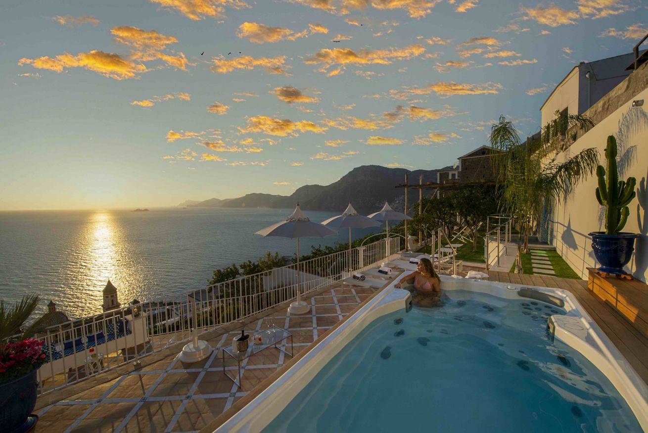 Exclusive Villa in Praiano with Pool & View in Gavitella beach, Praiano