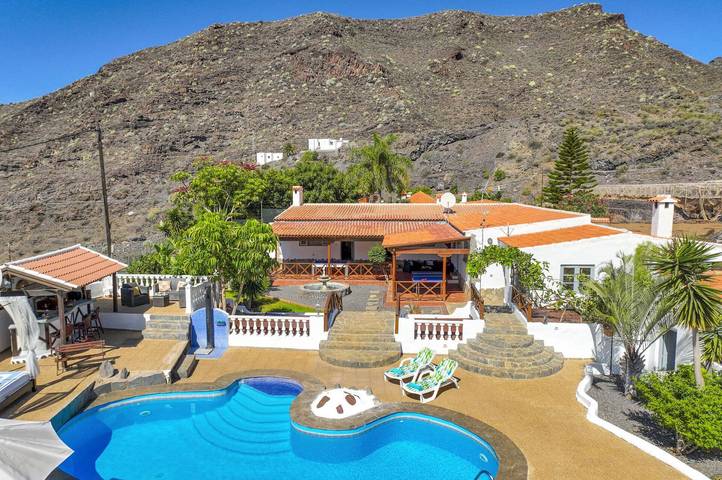 Casa rural para 5 personas, con jardín en Santiago del Teide