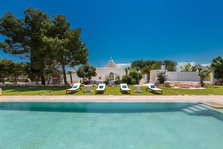 Trullo für 12 Personen, mit Garten und Pool in San Vito dei Normanni - 2