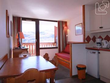 Gîte pour 4 personnes, avec balcon à Huez