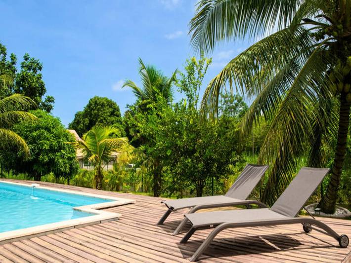 Gîte pour 10 personnes, avec jardin et piscine, adapté aux familles à Lamentin (Guadeloupe) - 2