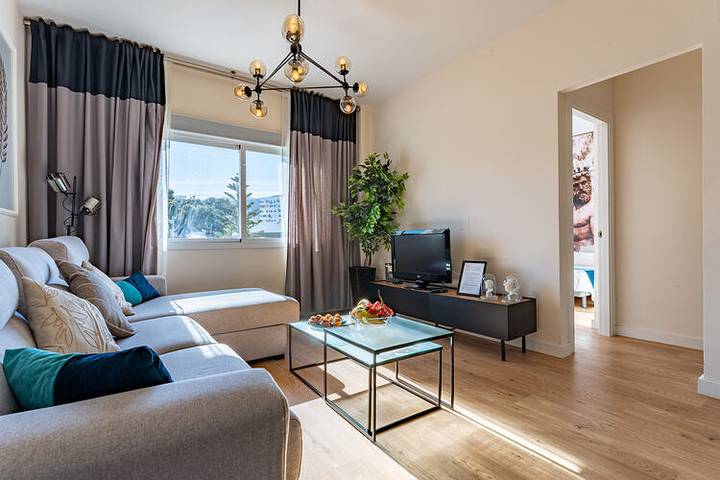 Apartamento para 4 personas, Familias con niños en Playa El Bajondillo