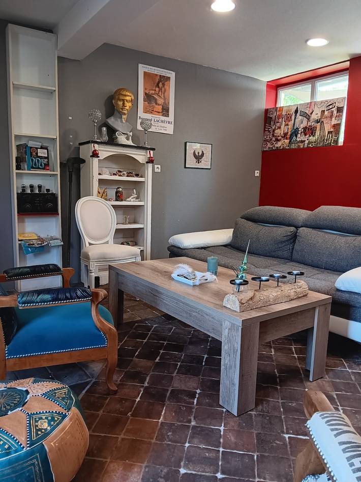 Gîte pour 6 personnes, avec Jardin