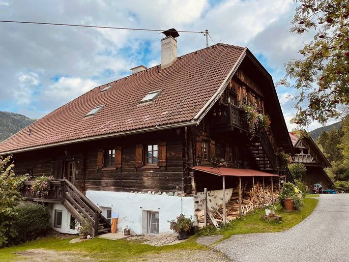 Ferienwohnung für 2 Personen, mit Terrasse und Garten sowie Sauna und Ausblick in Lieser-Maltatal