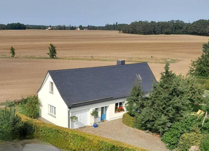 Ferienhaus für 5 Personen, mit Terrasse und Garten sowie Ausblick in Sächsisches Elbland - 2
