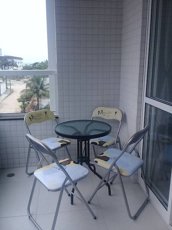 Gîte pour 7 personnes, avec piscine et balcon à Ubatuba