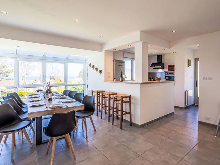 Maison de vacances pour 10 personnes, avec Terrasse et Jardin à Ver-sur-Mer